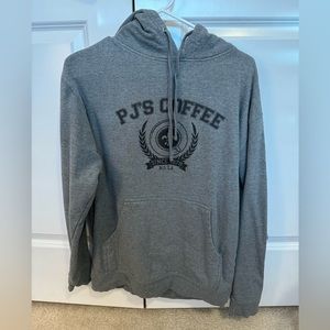 PJs coffee sweatshirt